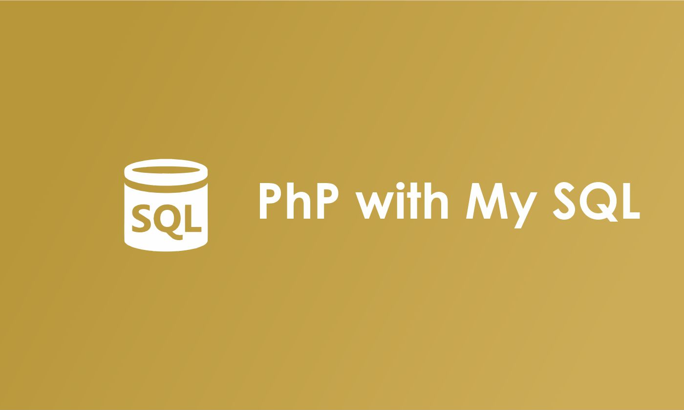 PHP and MySQL Course